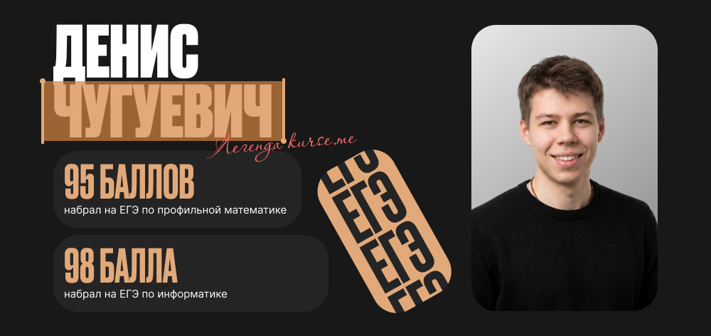Денис Чугуевич - наведу мосты в математику, информатику
